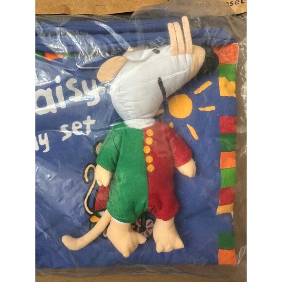 Vintage 1995 Maisy Play Set 8" Plush Toy Outfits Toys & More NEW Crocodile Creek - Picture 5 of 10